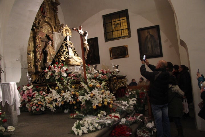 Celebración del día de la patrona de la Tierra de Arévalo, Nuestra Señora de las Angustias