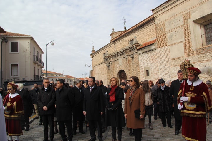 Celebración del día de la patrona de la Tierra de Arévalo, Nuestra Señora de las Angustias