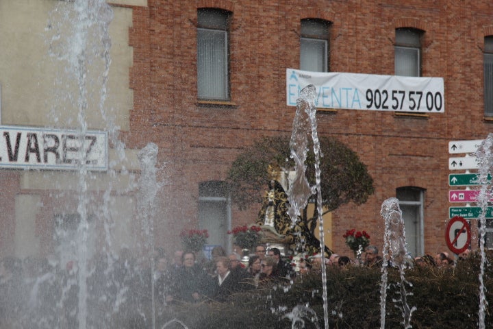 Celebración del día de la patrona de la Tierra de Arévalo, Nuestra Señora de las Angustias