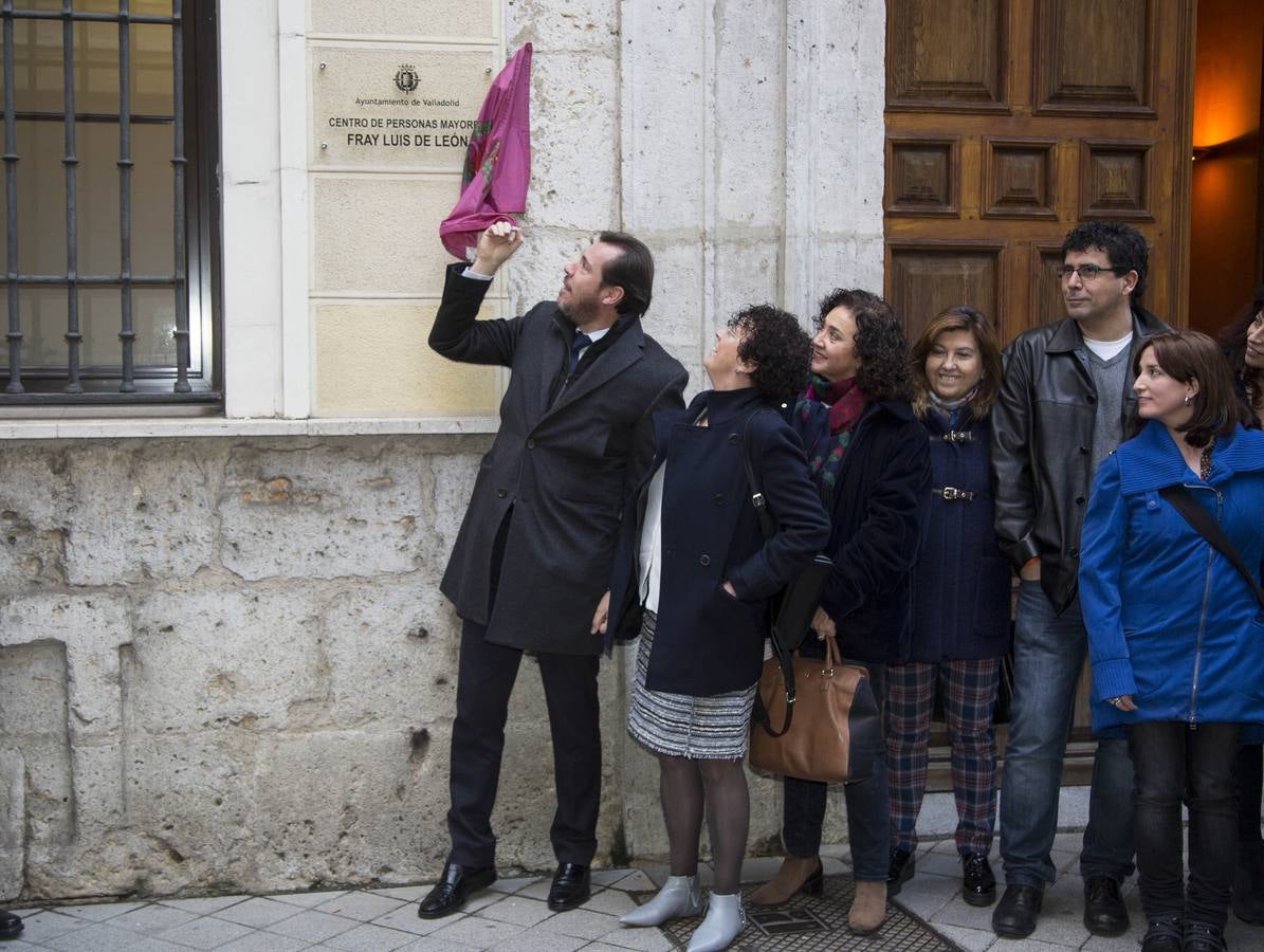 Inauguración del Centro de Personas Mayores de Fray Luis de León