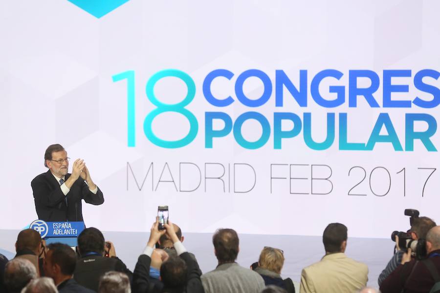 Jornada del sábado en el XVIII en el Congreso Nacional de PP con la intervención de Herrera