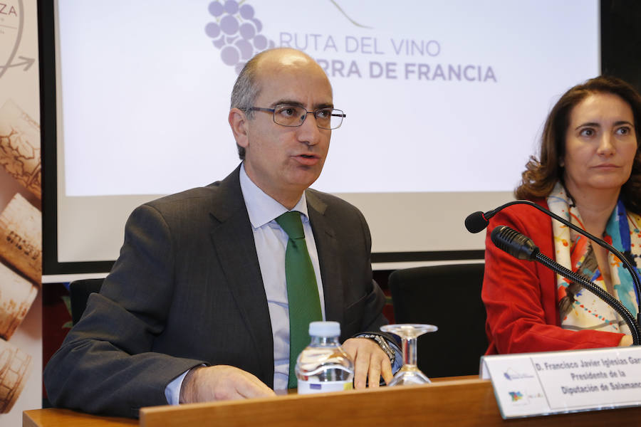 Presentación de la Ruta del Vino Sierra de Francia en Salamanca