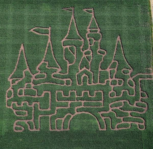 Laberinto del castillo Richardson, en Estados Unidos.