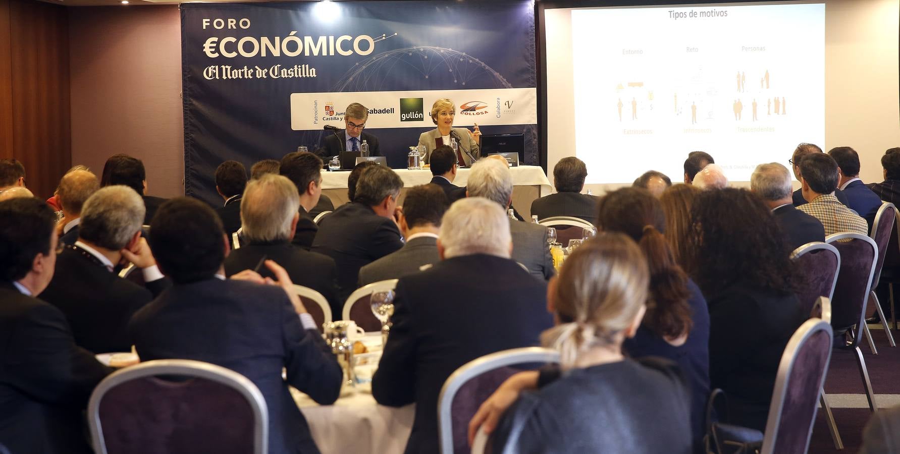 Foro Económico de El Norte de Castilla con la profesora Nuria Chinchilla