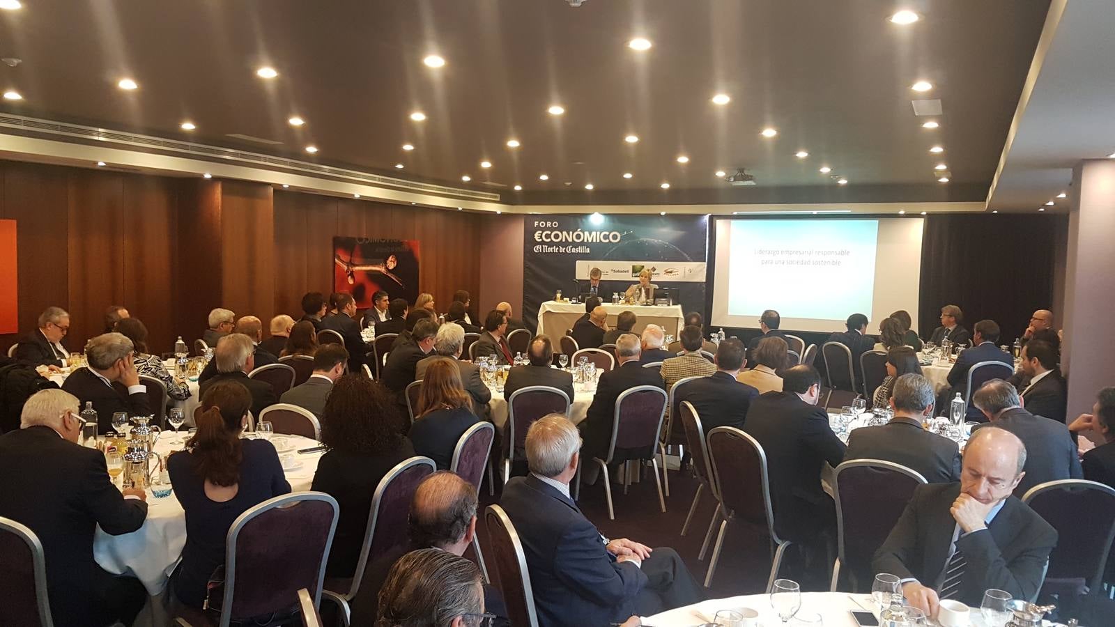 Foro Económico de El Norte de Castilla con la profesora Nuria Chinchilla