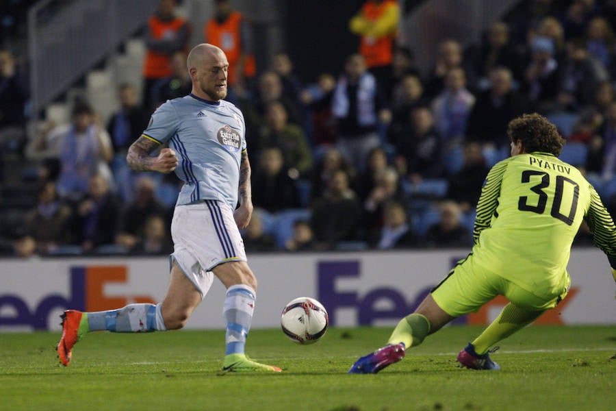 El Celta-Shakhtar, en imágenes