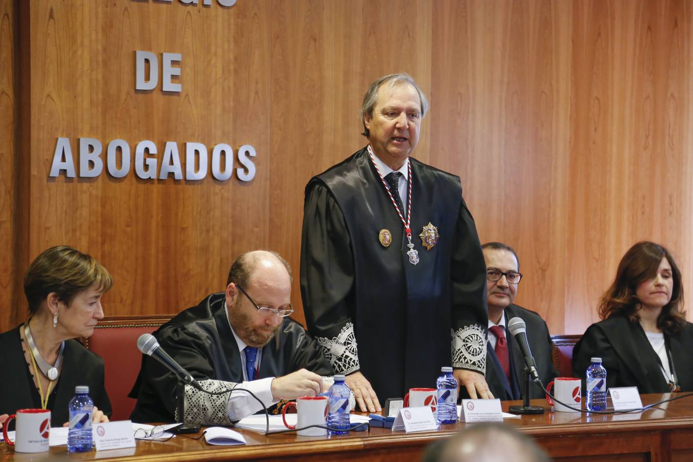 Toma de posesión del nuevo decano del Colegio de Abogados de Salamanca