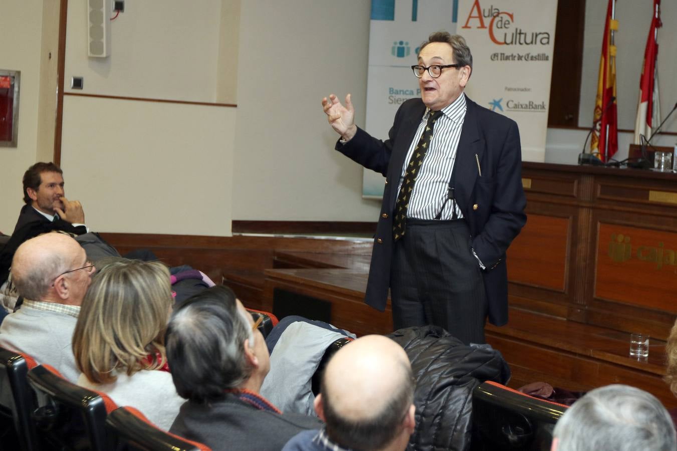 Felipe Fernández-Armesto participa en el Aula de Cultura de El Norte de Castilla
