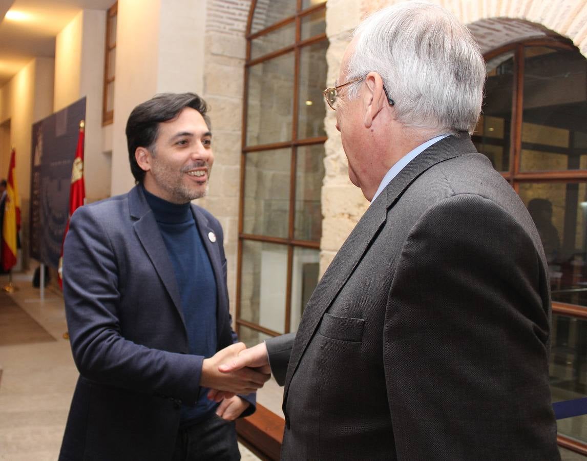 Reunión de la Mesa y la Junta de Portavoces de las Cortes de Castilla y León en la Casa JUnco de Palencia
