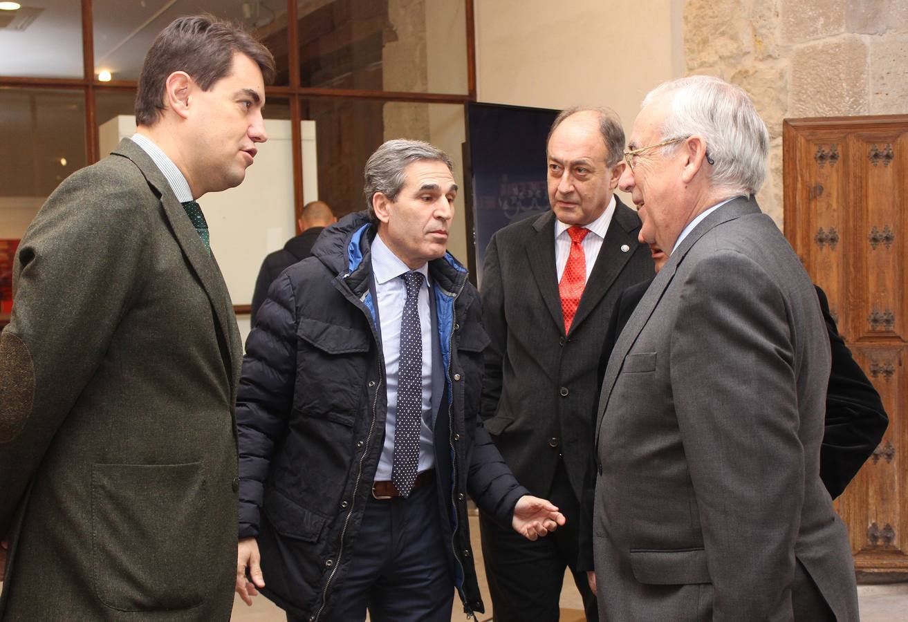 Reunión de la Mesa y la Junta de Portavoces de las Cortes de Castilla y León en la Casa JUnco de Palencia