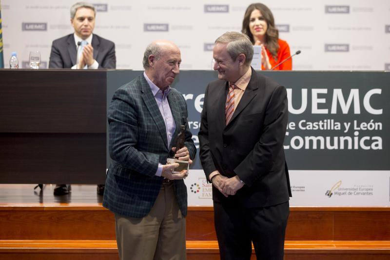 Entrega del Premio UEMC al Personaje Público de Castilla y León que mejor comunica: José María Pérez &#039;Peridis&#039;