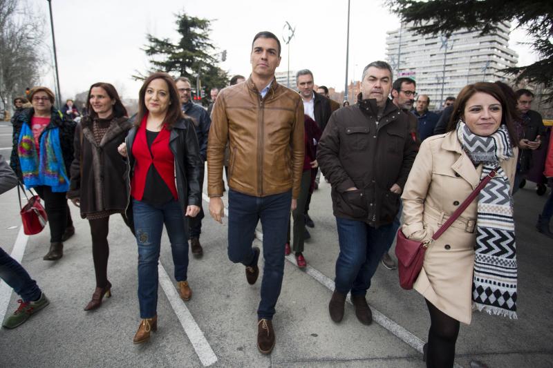 Pedro sánchez visita la Cúpula del Milenio de Valladolid