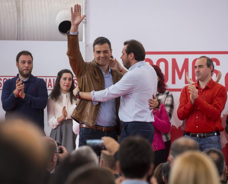 Pedro sánchez visita la Cúpula del Milenio de Valladolid