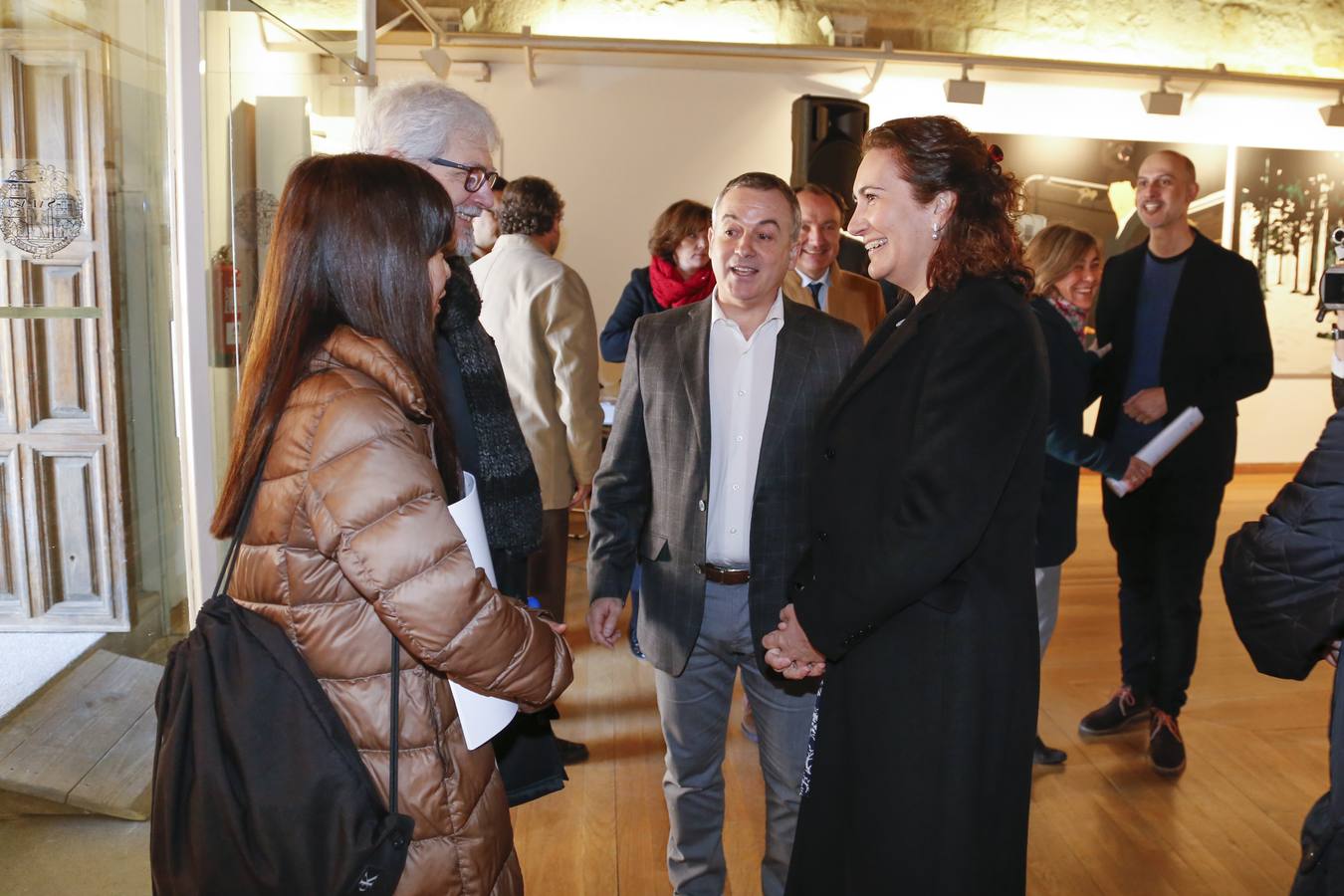 Inauguración de la exposición &#039;Transliteral&#039; en las Escuelas Menores de la Universidad de Salamanca