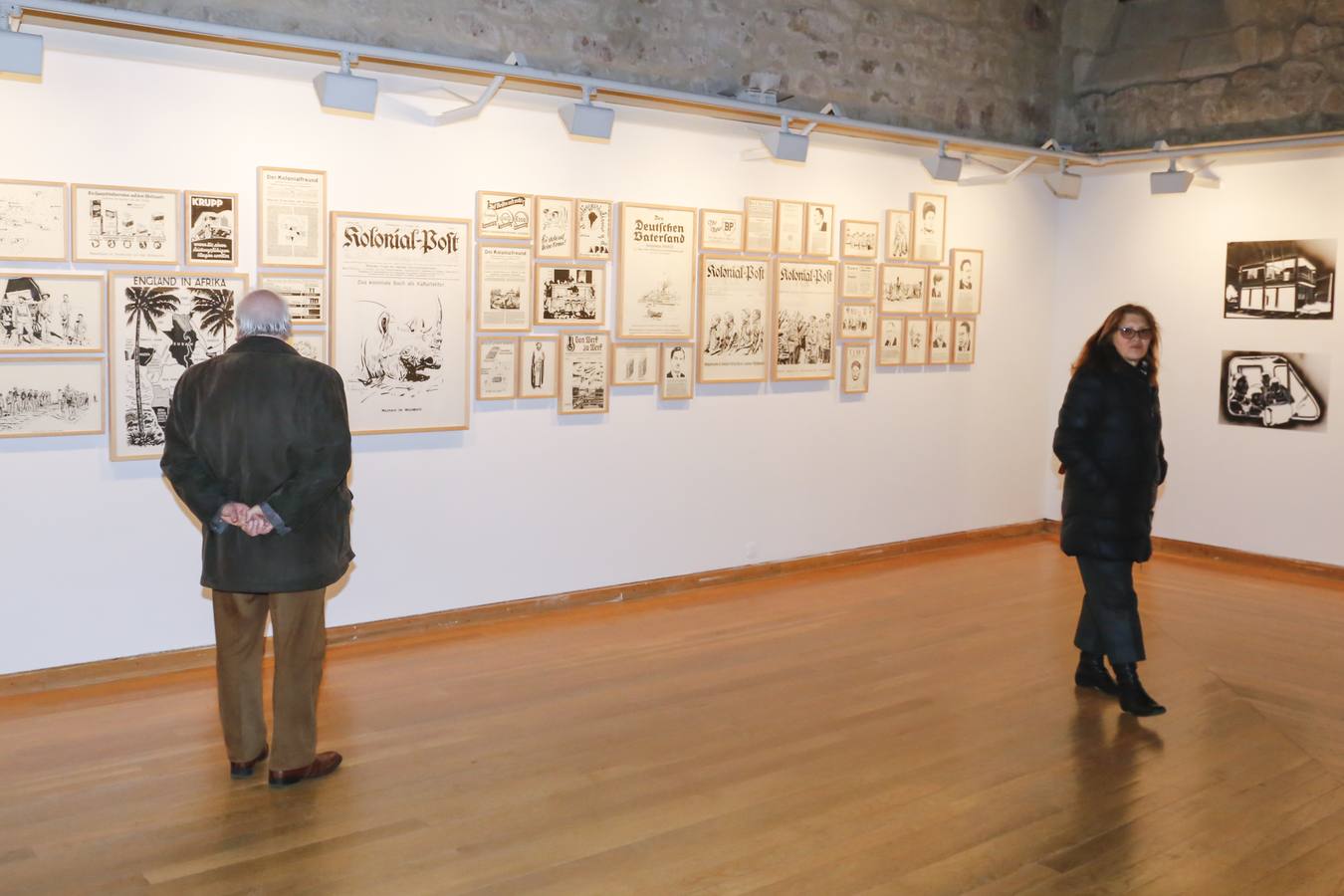 Inauguración de la exposición &#039;Transliteral&#039; en las Escuelas Menores de la Universidad de Salamanca