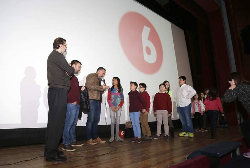 Escolares asisten a las proyecciones de la sección &#039;Cine y Escuela&#039; de la Muestra de Cine de Palencia