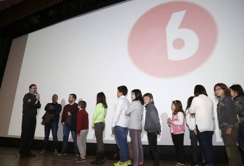 Escolares asisten a las proyecciones de la sección &#039;Cine y Escuela&#039; de la Muestra de Cine de Palencia