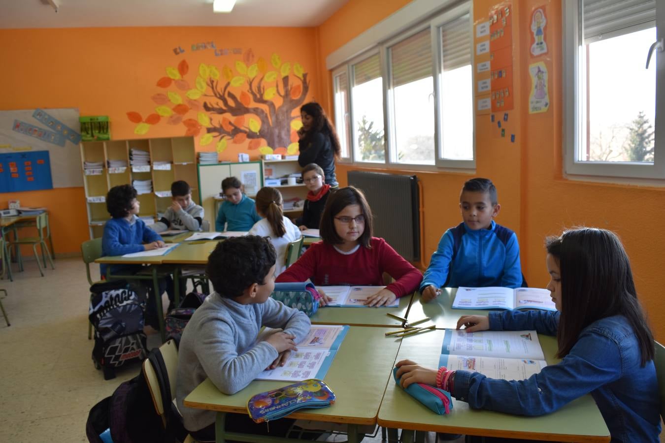 Las nuevas tecnologías invaden las aulas del Colegio público Castilla y León de Aguilar de Campoo