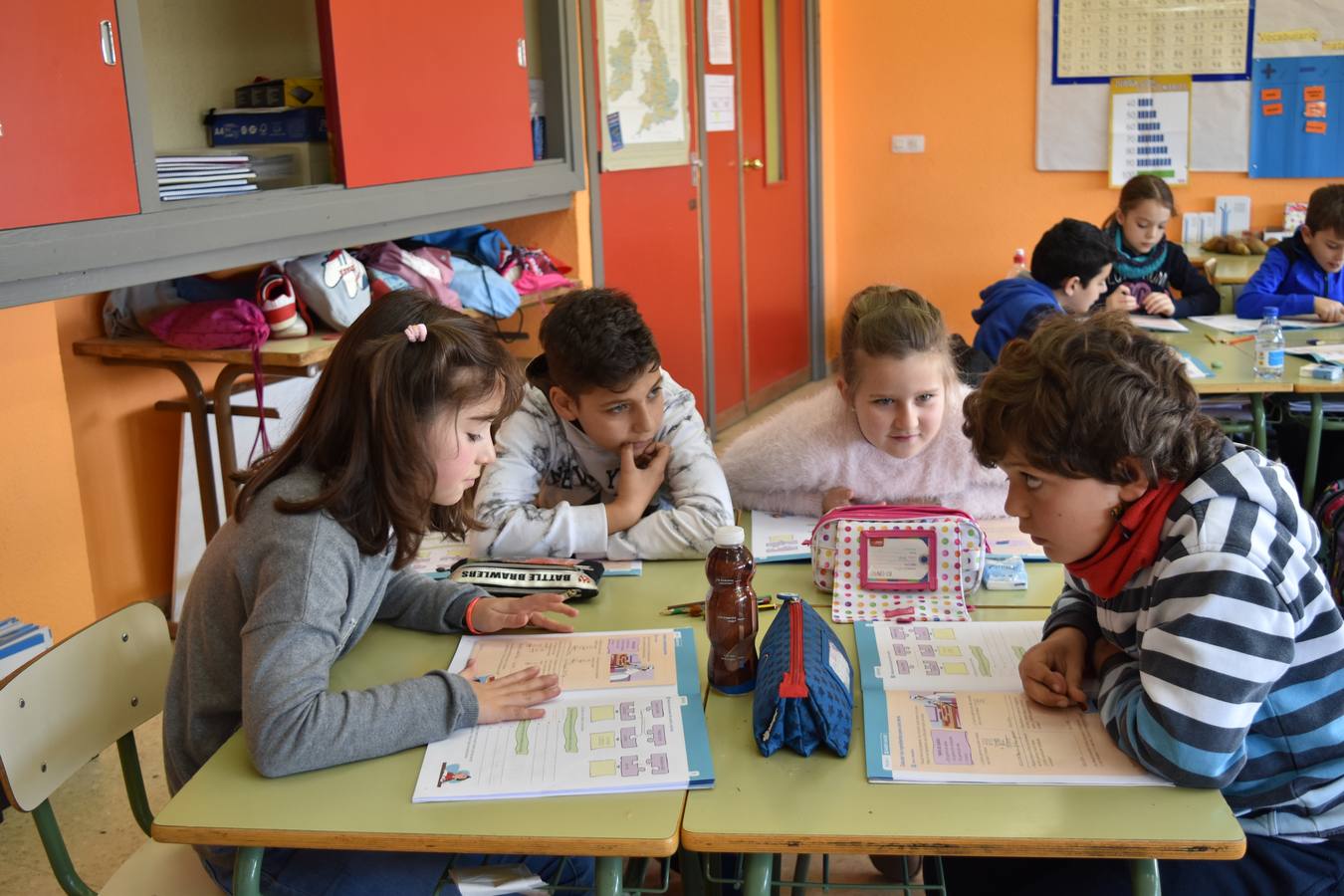 Las nuevas tecnologías invaden las aulas del Colegio público Castilla y León de Aguilar de Campoo