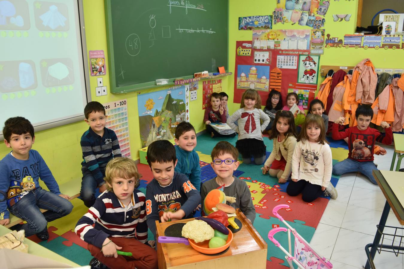 Las nuevas tecnologías invaden las aulas del Colegio público Castilla y León de Aguilar de Campoo