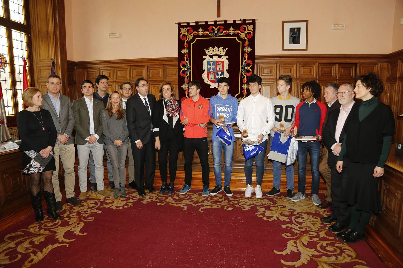 Palencia felicita a su campeón