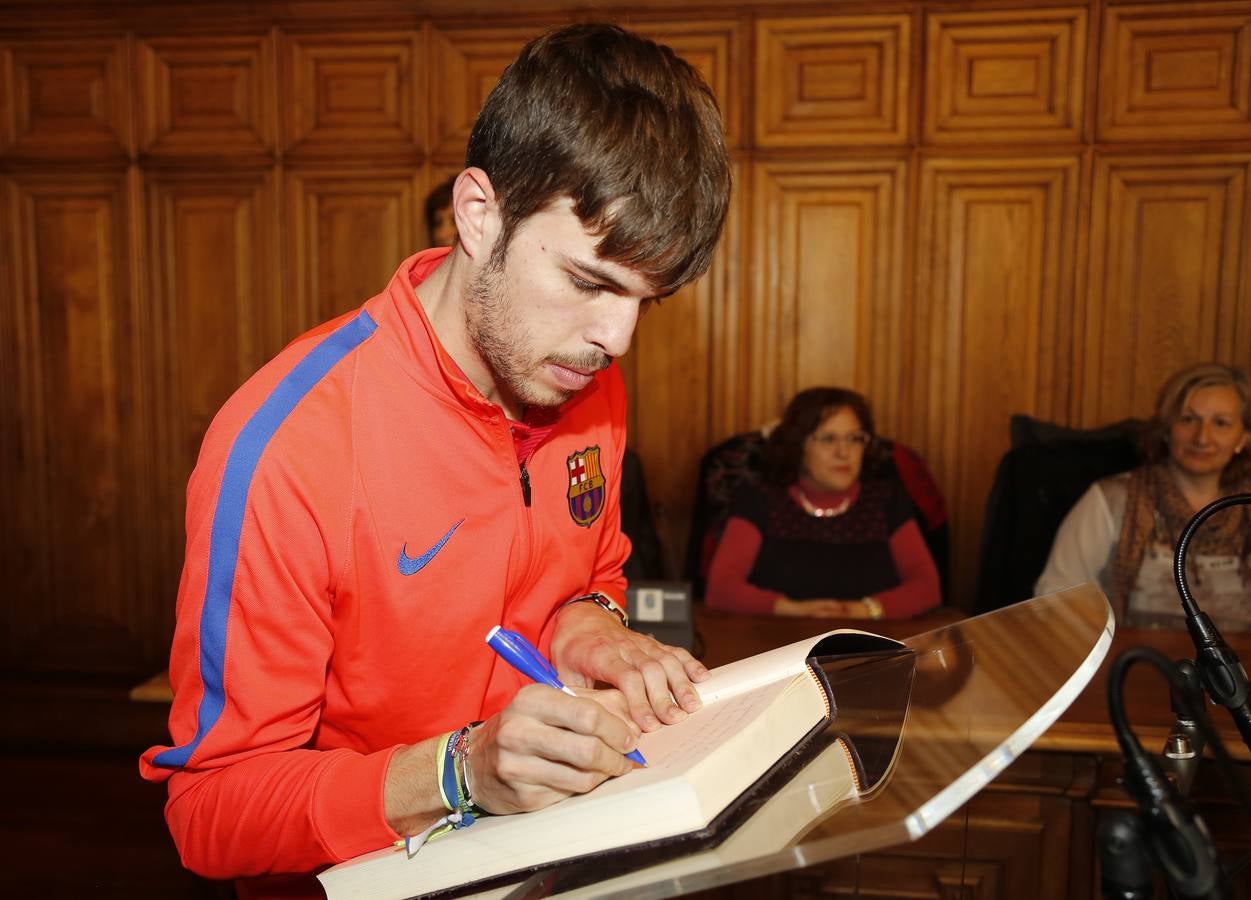 Palencia felicita a su campeón