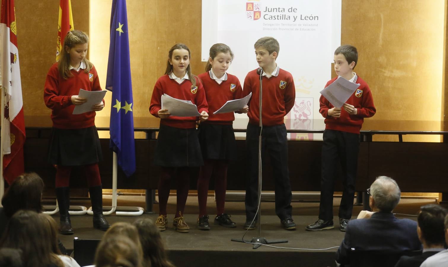 Fase provincial del I Certamen Regional de Lectura en Público convocado por la Consejería de Educación