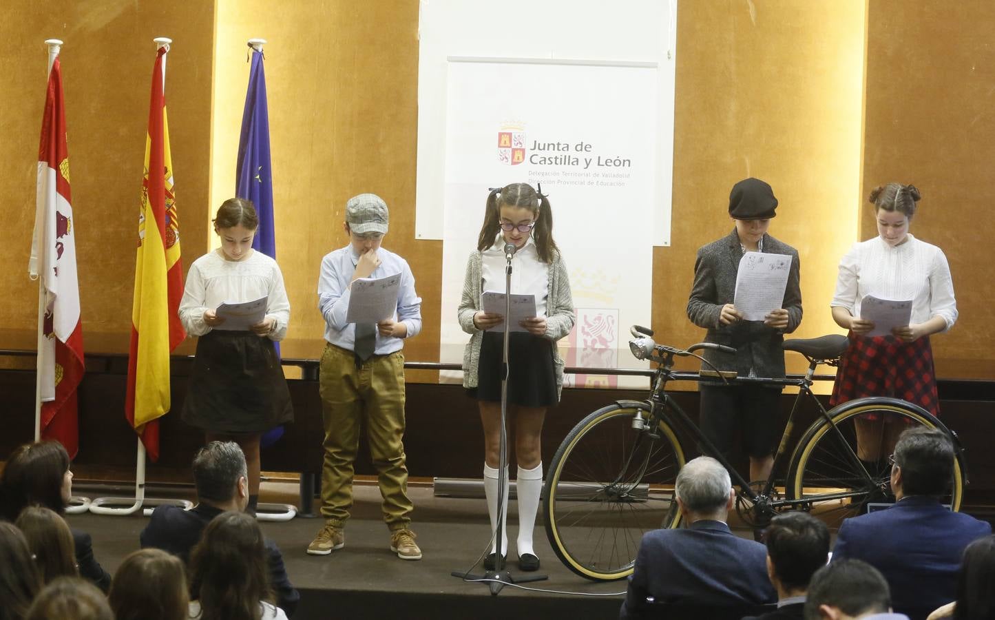 Fase provincial del I Certamen Regional de Lectura en Público convocado por la Consejería de Educación