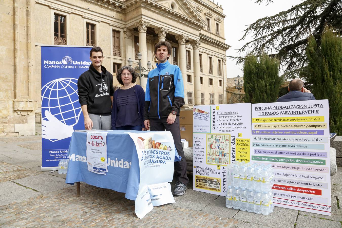 Bocata solidario de Manos Unidas en Salamanca