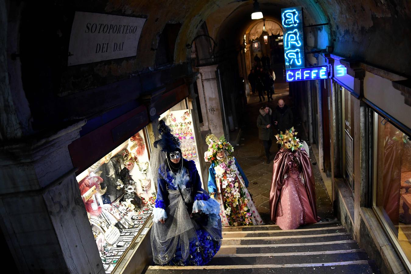 Venecia se llena de máscaras