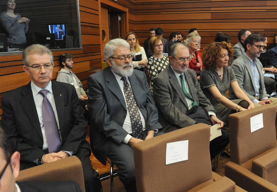 Entrega de medallas en las Cortes de Castilla y León