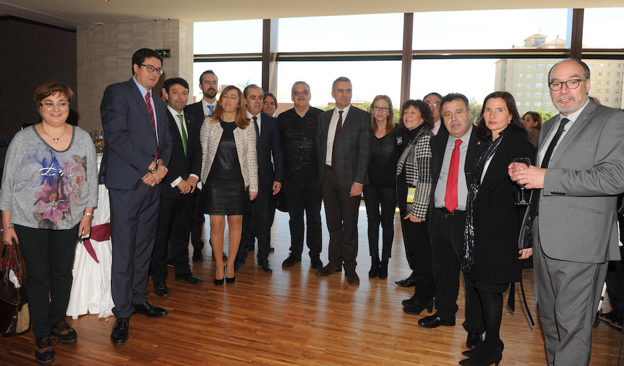 Entrega de medallas en las Cortes de Castilla y León