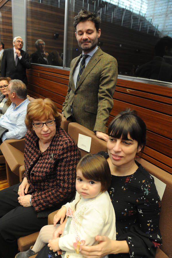 Entrega de medallas en las Cortes de Castilla y León