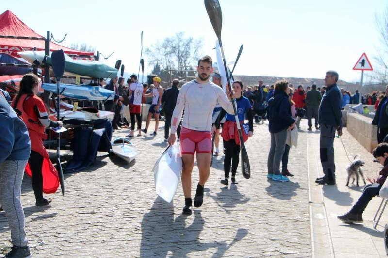 Campeonato de Invierno de Piragüismo en Torquemada (Palencia)
