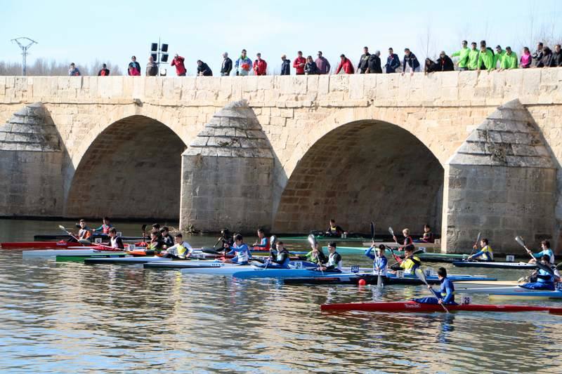 Campeonato de Invierno de Piragüismo en Torquemada (Palencia)