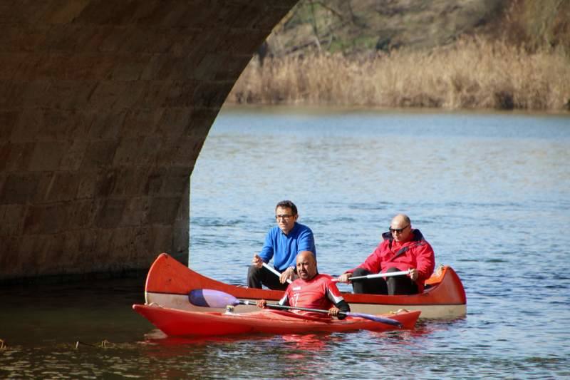 Campeonato de Invierno de Piragüismo en Torquemada (Palencia)