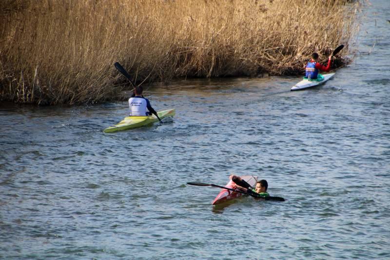 Campeonato de Invierno de Piragüismo en Torquemada (Palencia)