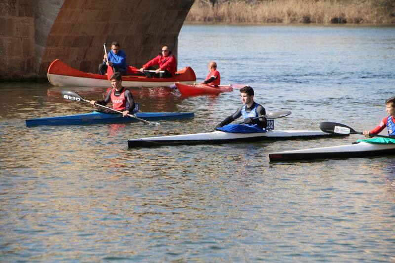 Campeonato de Invierno de Piragüismo en Torquemada (Palencia)