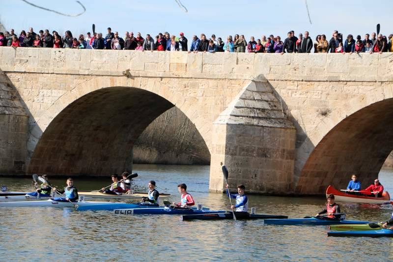 Campeonato de Invierno de Piragüismo en Torquemada (Palencia)