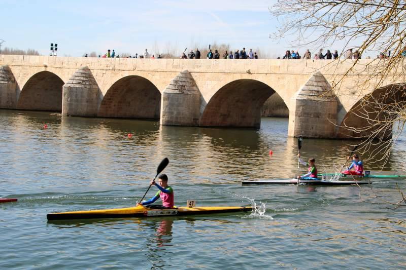 Campeonato de Invierno de Piragüismo en Torquemada (Palencia)
