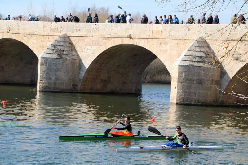 Campeonato de Invierno de Piragüismo en Torquemada (Palencia)