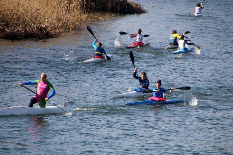 Campeonato de Invierno de Piragüismo en Torquemada (Palencia)