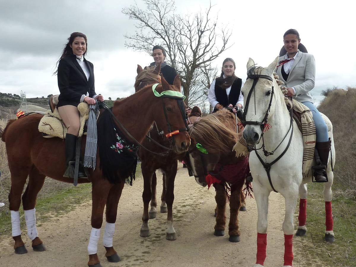 Carrera de cintas a caballo de Torrelobatón (Valladolid)