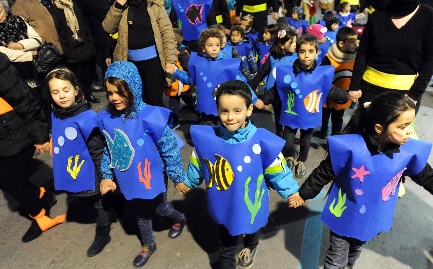 Desfile de Carnaval por las calles de Medina del Campo