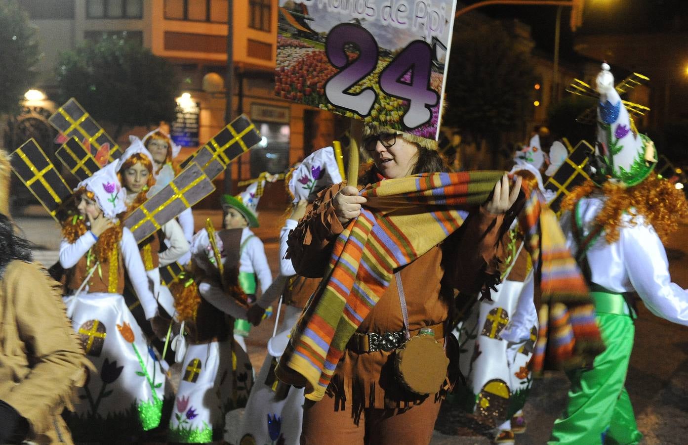 Desfile de Carnaval por las calles de Medina del Campo