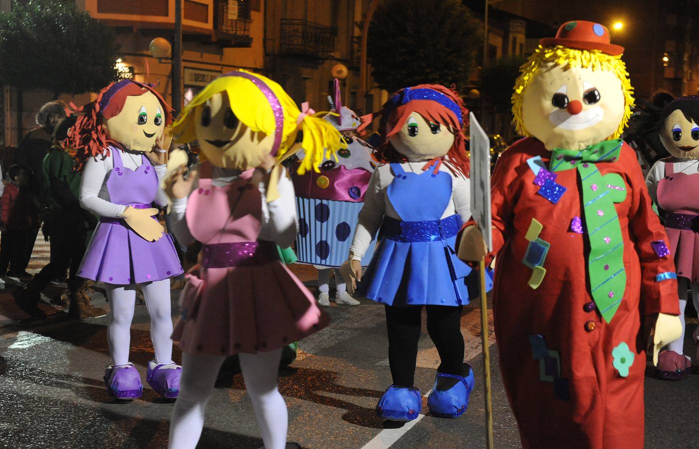 Desfile de Carnaval por las calles de Medina del Campo