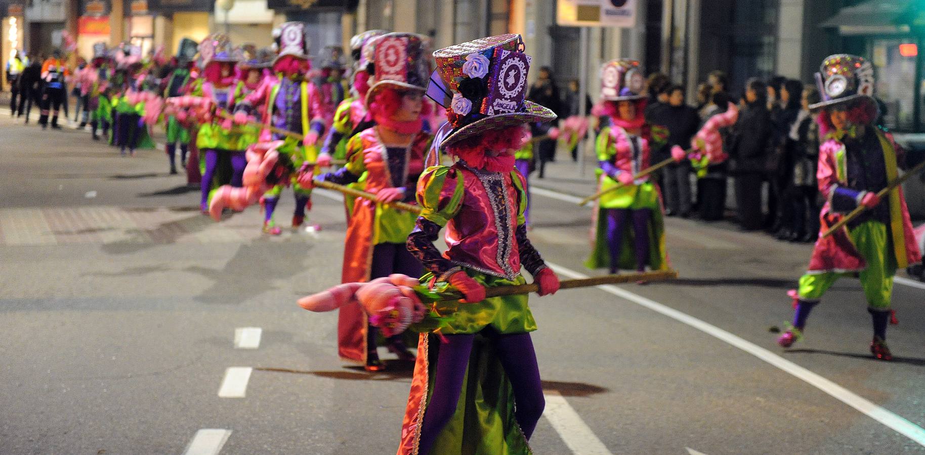 Desfile de Carnaval por las calles de Medina del Campo