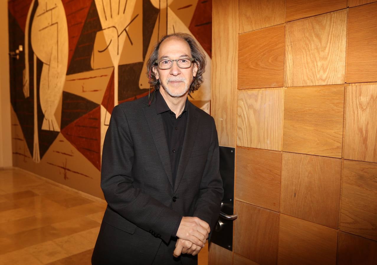 Jaime Alejandre, en el Aula de Cultura de El Norte de Castilla