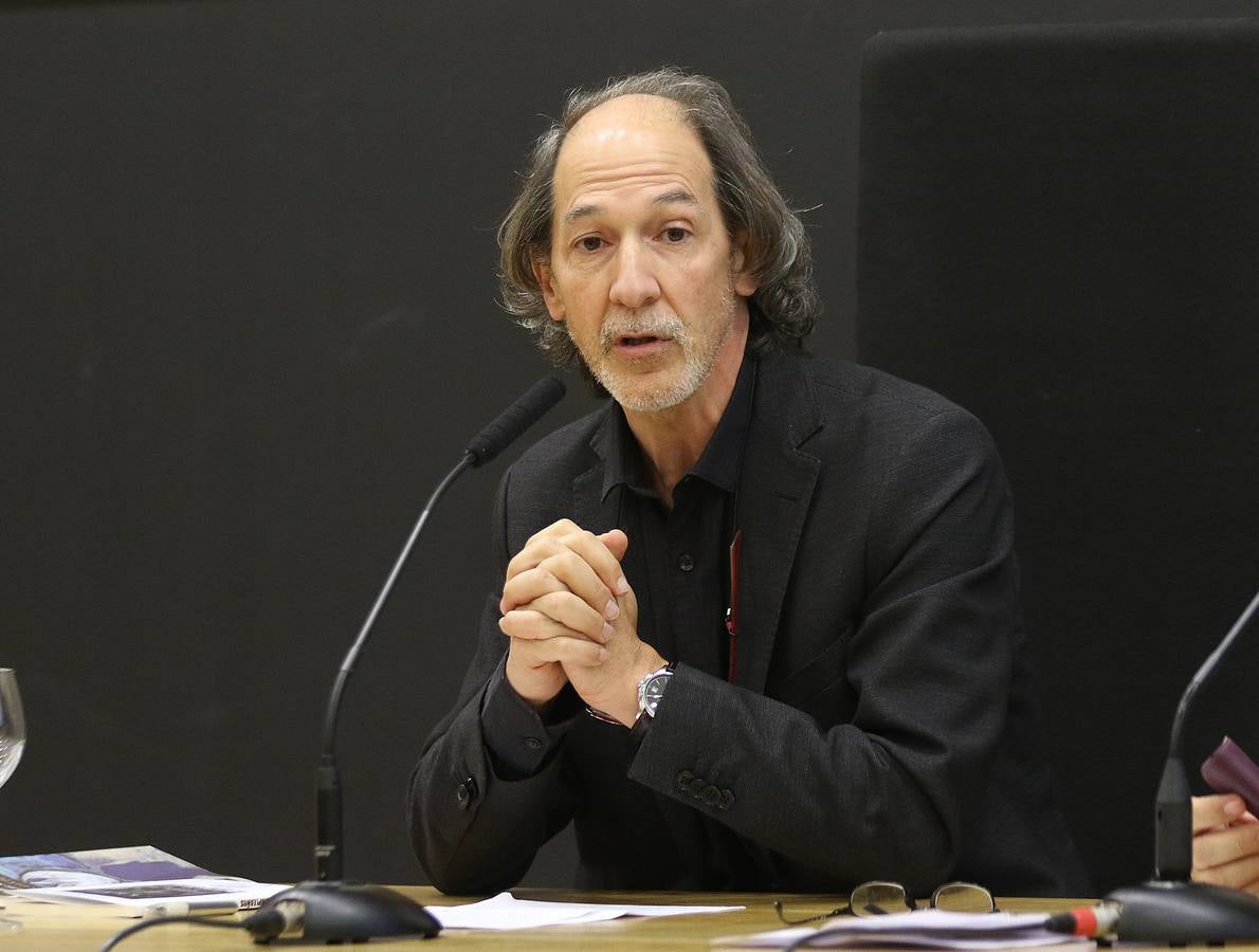 Jaime Alejandre, en el Aula de Cultura de El Norte de Castilla