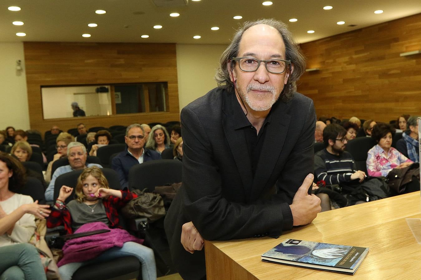Jaime Alejandre, en el Aula de Cultura de El Norte de Castilla